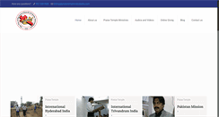 Desktop Screenshot of praisetemplewotcalaska.com